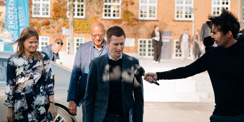 Pressefoto interview Uddannelsesdebatten